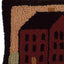 Nutmeg Multi Saltbox House Pillow - Interiors by Elizabeth