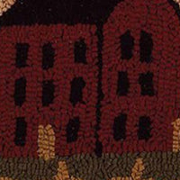 Thumbnail for Nutmeg Multi Saltbox House Pillow - Interiors by Elizabeth