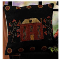 Thumbnail for Black Primitive Manor Pillow - Interiors by Elizabeth