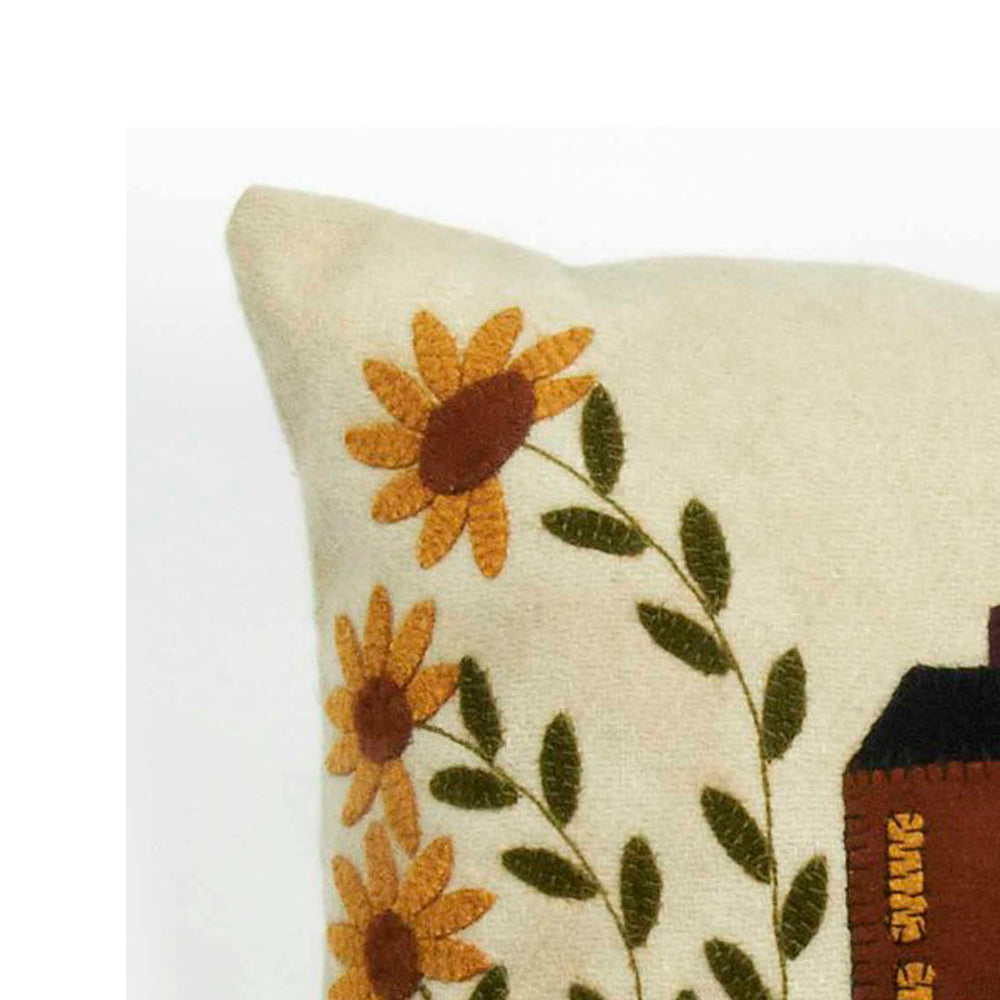 Buttermilk Spring In The Country Pillow - Interiors by Elizabeth