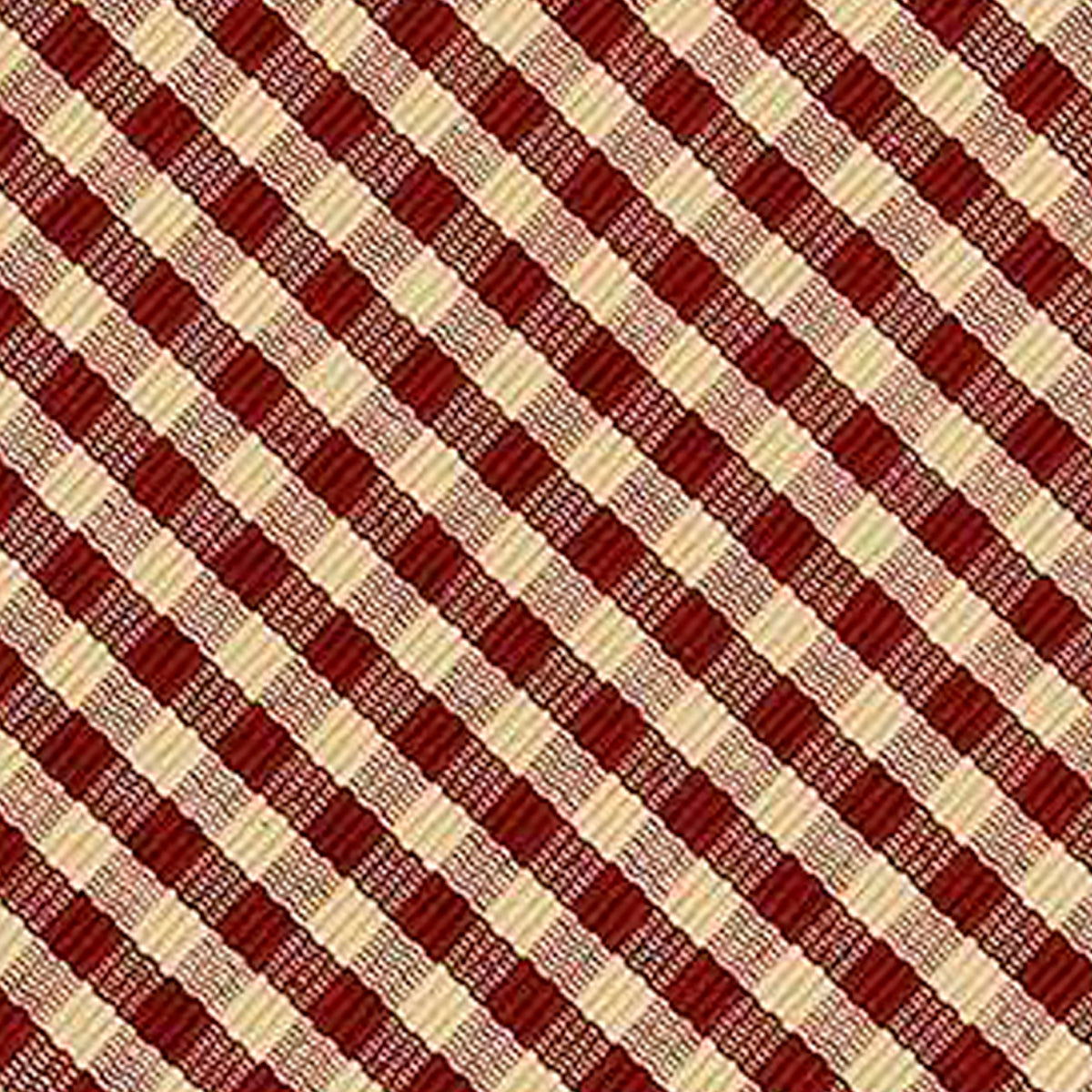 Barn Red Nutmeg Heritage House Check Barn Red Placemat Set Of Six - Interiors by Elizabeth