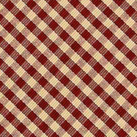 Thumbnail for Barn Red Nutmeg Heritage House Check Barn Red Placemat Set Of Six - Interiors by Elizabeth