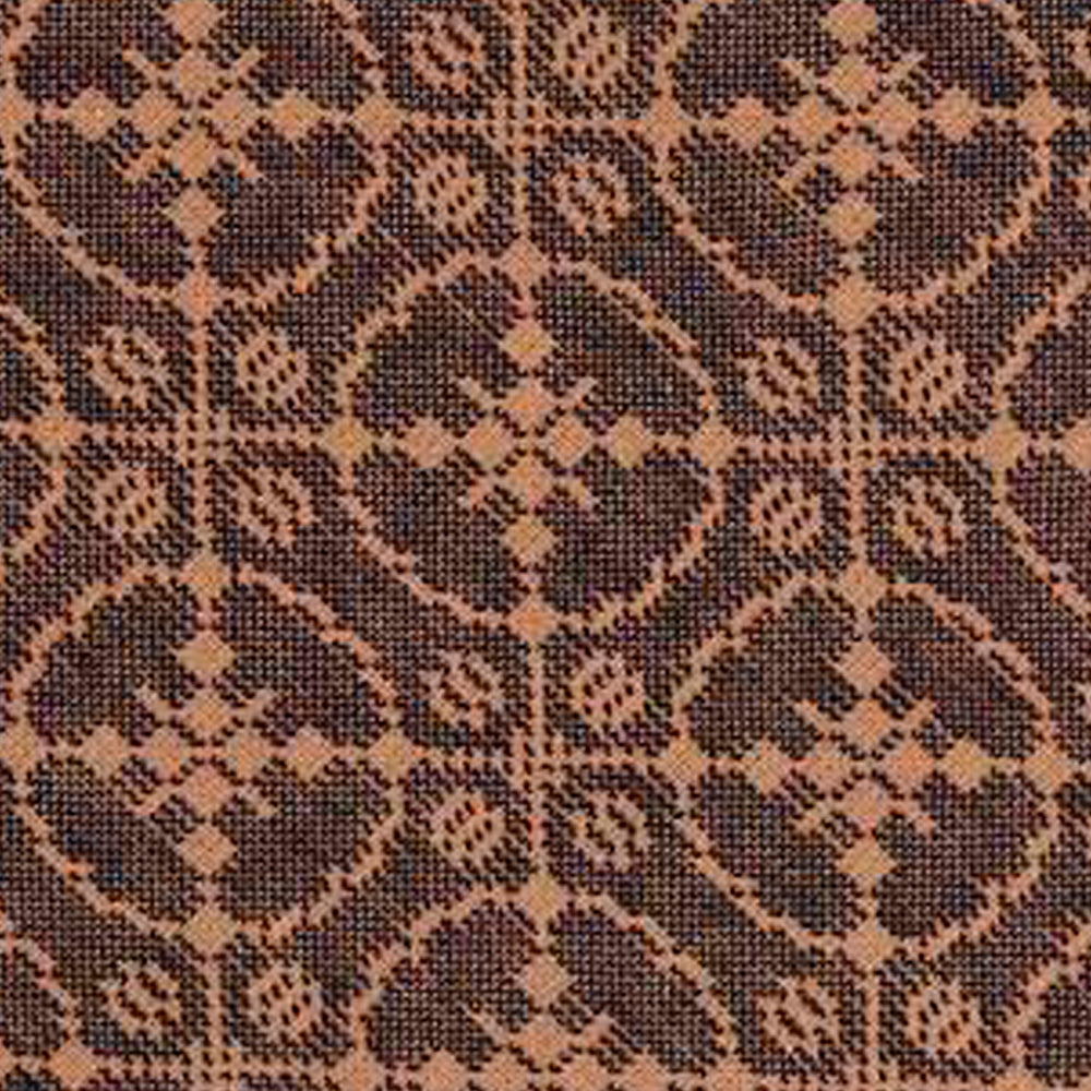 Black Tan Marshfield Jacquard Placemat Set Of Six - Interiors by Elizabeth