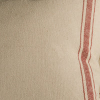 Thumbnail for Grain Sack Barn Red Grain Sack Stripe Barn Red Placemat Set Of Six - Interiors by Elizabeth