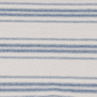 Thumbnail for Colonial Blue Cream Grain Sack Stripe Placemat Set Of Six PM165014