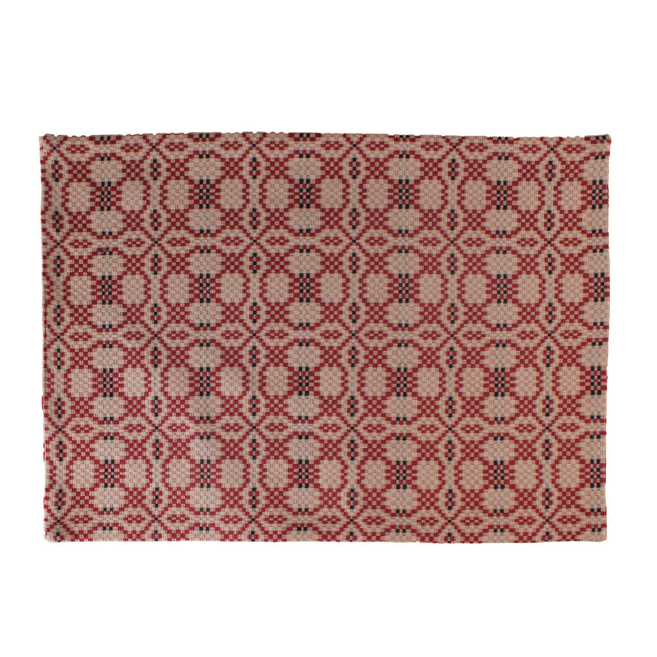 Kendall Jacquard Red Placemat  - Interiors by Elizabeth