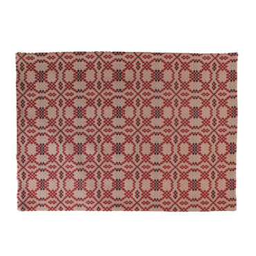 Kendall Jacquard Red Placemat  - Interiors by Elizabeth