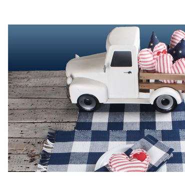 Buffalo Check Navy Blue Placemat  Set of 6 PM511014