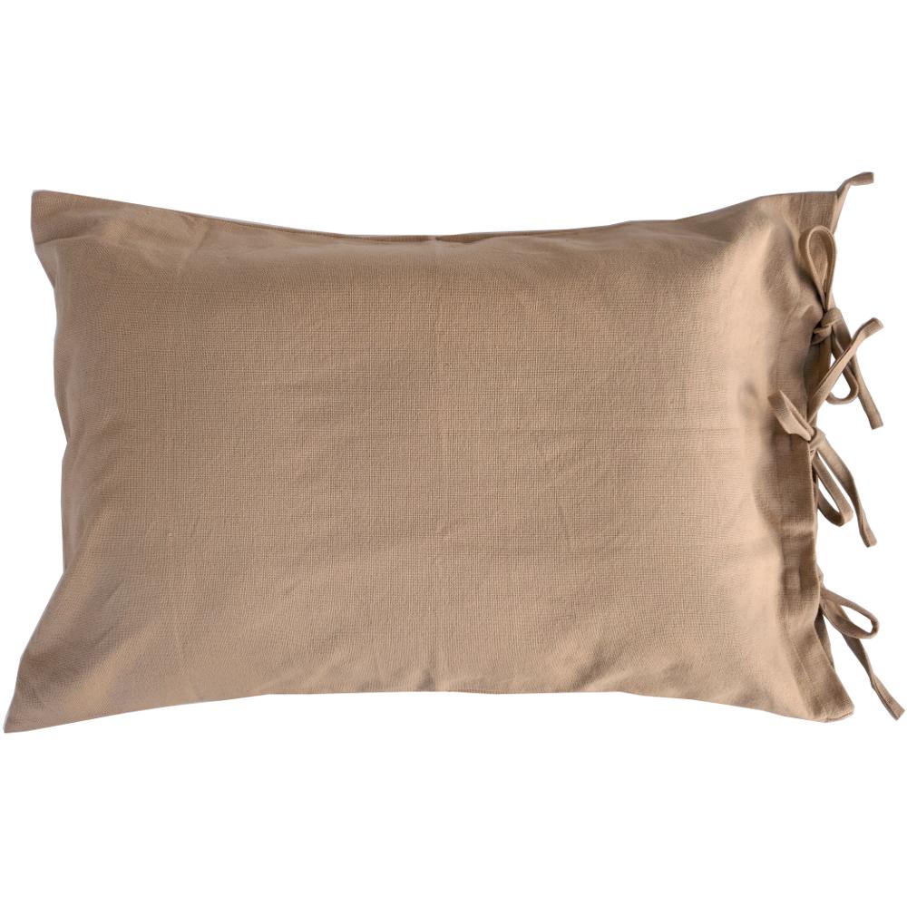 Oat Grain Sack Solid Pillow Sham - Interiors by Elizabeth