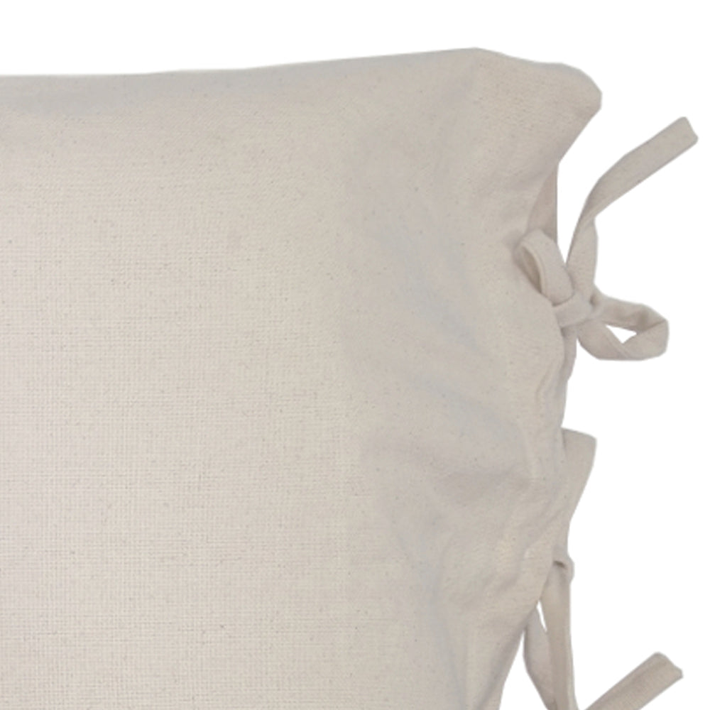 Cream Grain Sack Solid Pillow Sham