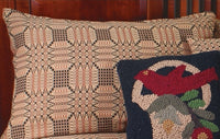Thumbnail for Trenton Jacquard Nutmeg Black Red Pillow Sham  - Interiors by Elizabeth