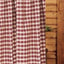 Barn Red-Nutmeg Heritage House Check Barn Red Shower Curtain - Interiors by Elizabeth