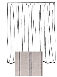 Thumbnail for Farmhouse  Stripe Shower Curtain-  Interiors by Elizabeth