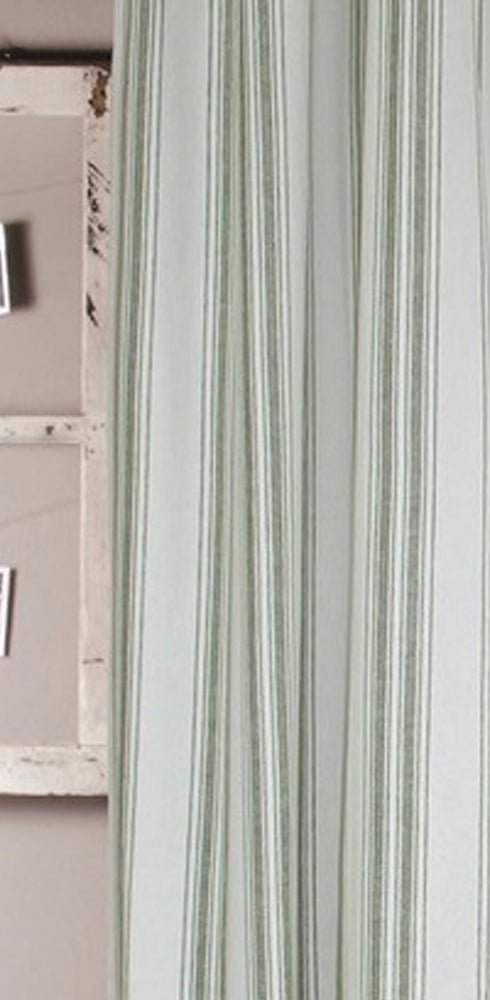 Grain Sack Sage Shower Curtain SC164009