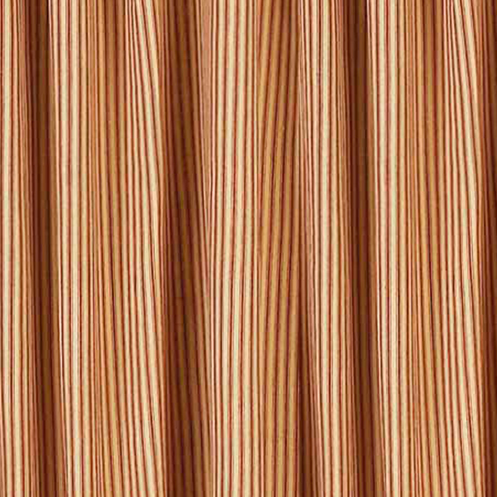 Barn Red Nutmeg York Ticking Shower Curtain - Interiors by Elizabeth