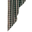 Black Nutmeg Heritage House Check Black Swag Lined - Interiors by Elizabeth