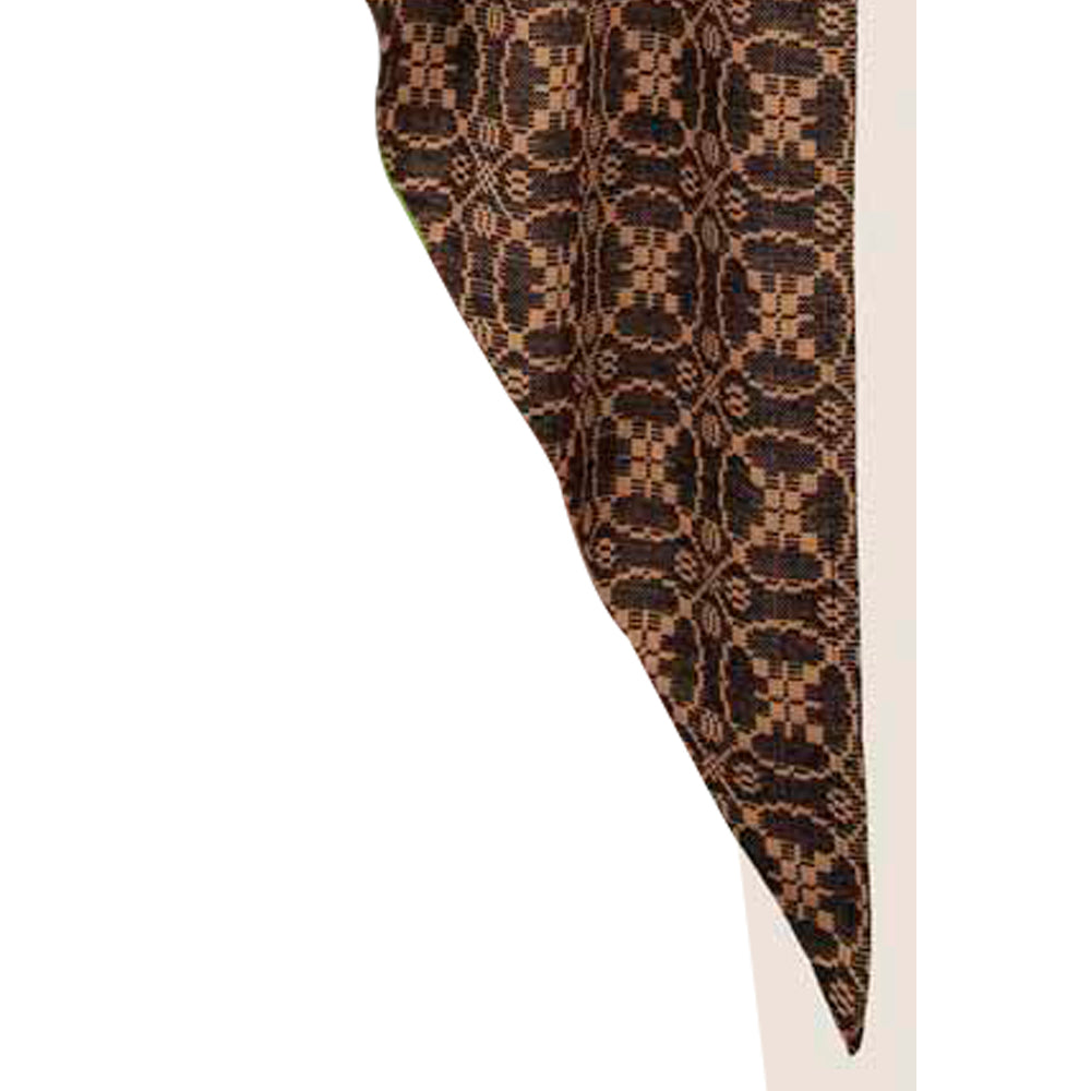 Black Tan Marshfield Jacquard Swag Lined - Interiors by Elizabeth
