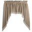 Oat-Cream Heritage House Lace Swag - Lined - Interiors by Elizabeth