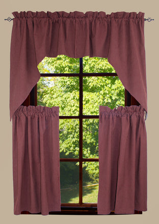 Primitive Ticking Wine Wine Swag  - Interiors by Elizabeth