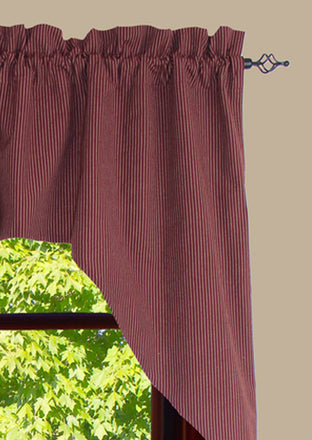 Primitive Ticking Wine Swag SW236218