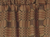 Thumbnail for Trenton Jacquard Nutmeg Black Red Swag