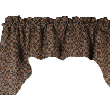 Kendall Jacquard Black Swag SW280011