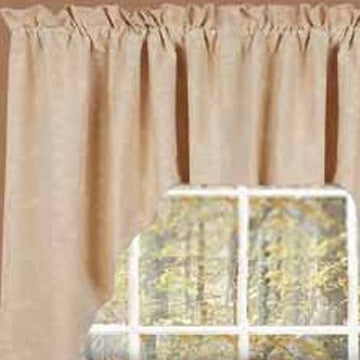 Cream Candlewicking Cream Swag Lined - Interiors by Elizabeth