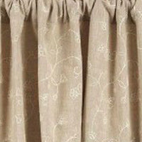 Thumbnail for Taupe Candlewicking Taupe Swag Lined - Interiors by Elizabeth