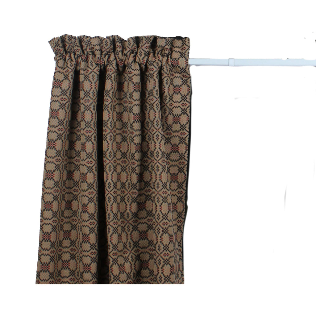 Kendall Jacquard Black Tiers T3280011
