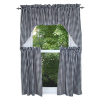 Thumbnail for Heritage House Check Black & Cream Tiers - Interiors by Elizabeth
