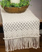 Macrame Natural Table Runner   - Interiors by Elizabeth