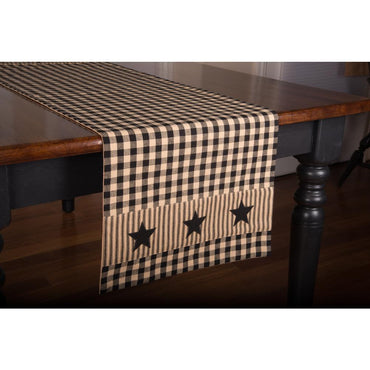 Heritage House Star Table Runner-  Interiors by Elizabeth