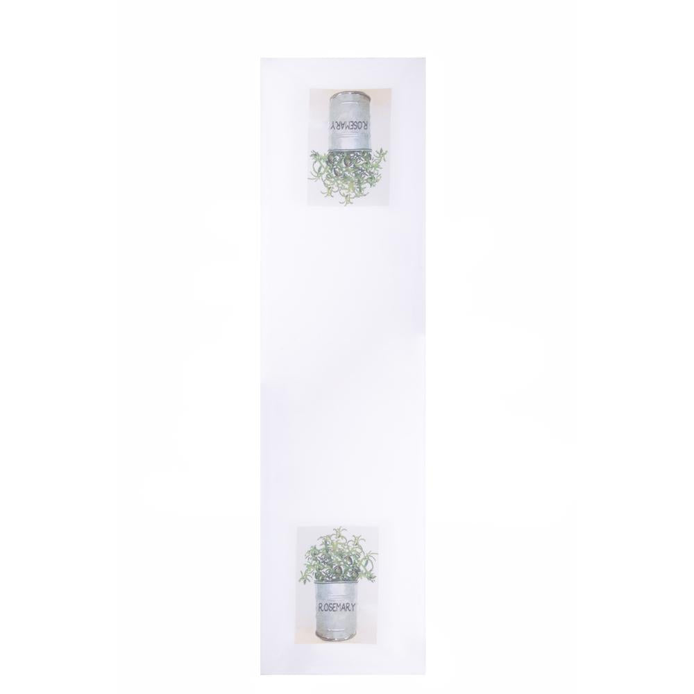 Rosemary 14" x 54" White - Interiors by Elizabeth