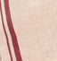 Burlap Stripe Black Table Runner 72 In T7190011