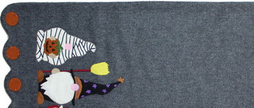 Halloween Gnomes Gray Table Runner TR011122