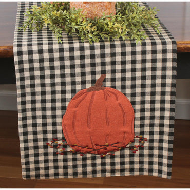 F Pumpkin & Bittersweet Table runner - Interiors by Elizabeth