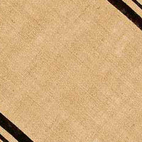 Thumbnail for Black Wheat Burlap Stripe Table Runner - Interiors by Elizabeth