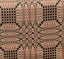 Trenton Jacquard Nutmeg Black Red Table Runner TR243025