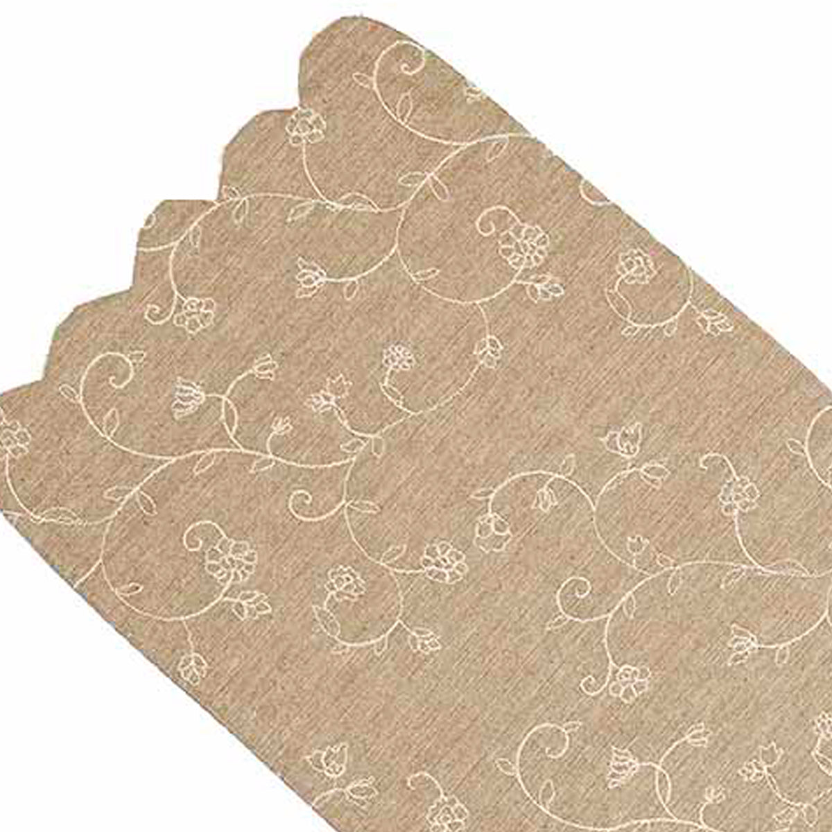 Taupe Candlewicking Taupe Table Runner TR440038