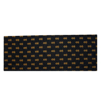 Thumbnail for Pineapple Town Black Table Runner - Interiors by Elizabeth