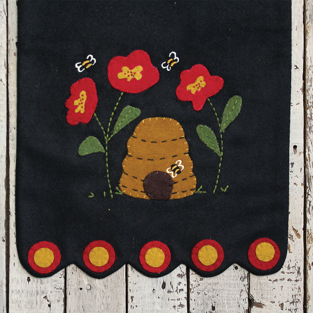 Bee Time Table Runner - Interiors by Elizabeth