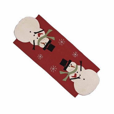 Snow Guy Table Runner - Interiors by Elizabeth