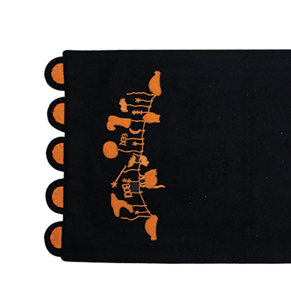 Halloween Garland Table Runner