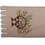 Flower Basket Table Runner Cream TRJM0031