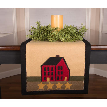 Saltbox House Table Runner-  Interiors by Elizabeth