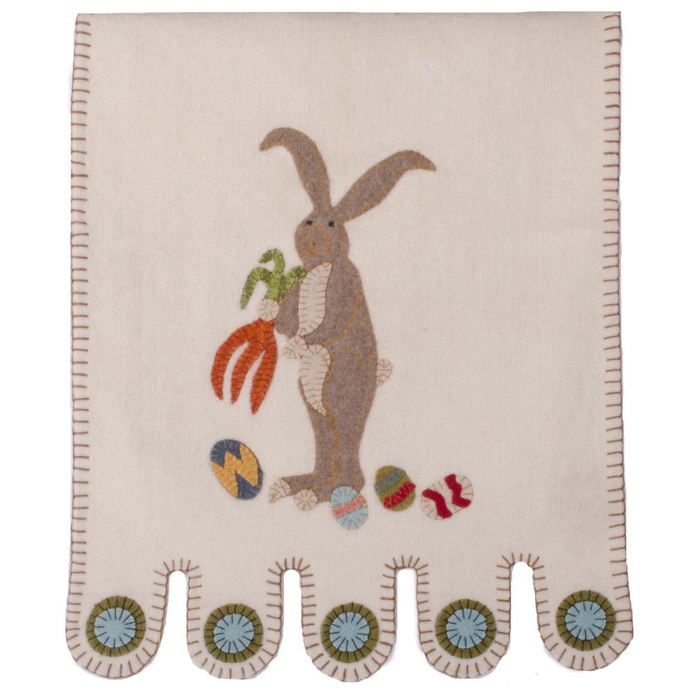 Cream Bunny and Eggs Table Runner - Interiors by Elizabeth
