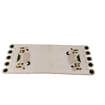 Nutmeg Sheep in the Meadow Table Runner - Interiors by Elizabeth