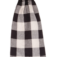 Thumbnail for Black Buttermilk Buffalo Check Tab Towel Set Of Two