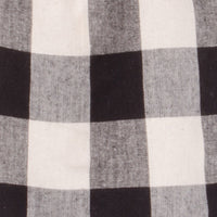 Thumbnail for Black Buttermilk Buffalo Check Tab Towel Set Of Two