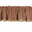 Barn Red Nutmeg Heritage House Check Barn Red Fairfield Valance Lined VF100017